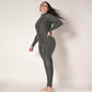 Shimmer Bodysuit - Hematite